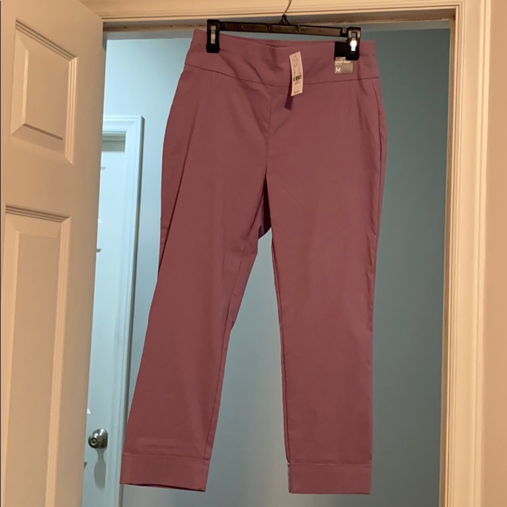 Lavender Cropped Pants